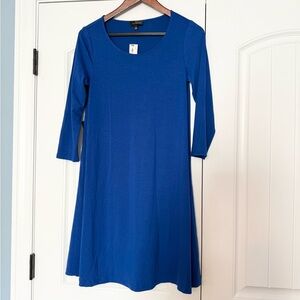 NWT The Limited Royal Blue Swing Dress